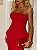 Conjunto Midi Red Celebration em Crepe Vermelho - Imagem 2