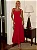 Vestido Midi Scarlet Laços Vermelho - Imagem 1