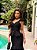 Vestido Midi Preto Babados Ravena - Imagem 2