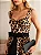 Vestido Midi Animal Print em Crepe com Faixa Guapa - Imagem 2
