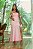 Vestido Midi Rosa em Crepe com Pedrarias Brenda - Imagem 6