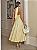 Vestido Midi Amarelo Manteiga Leandra - Imagem 2