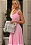 Vestido Midi Renda Rosa Feminino Lune - Imagem 5