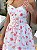 Vestido Curto Corset Summer Rosé Floral - Imagem 2