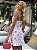 Vestido Curto Corset Summer Rosé Floral - Imagem 3