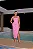 Vestido Midi Rosa Bordado Savam - Imagem 4