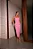 Vestido Midi Rosa Bordado Savam - Imagem 3