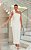 Vestido Midi Off White Laço Ombro Mia - Imagem 5