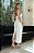 Vestido Midi Off White em Crepe com Bordado de Pérolas e Pedrarias Any - Imagem 4