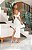 Conjunto Midi Off White em Crepe Bordado Gisele - Imagem 5