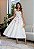 Vestido Midi Floral Pastel Lilás Sandy - Imagem 1