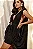 Vestido Curto Capa com Cinto Marrom Charme - Imagem 4