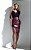 Slip Dress de Cetim Assimétrico com Aplicação de Renda - Imagem 2