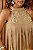 Vestido Curto Suede Bege com Bordado Western e Franjas Duda - Imagem 3