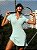 Vestido Tricô Verde Mint Tennis com Gola Polo - Imagem 1