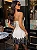 Conjunto Risca de Giz Premium com Renda Chantilly e Casaco Cropped - Imagem 5