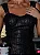 Vestido Curto em Couro PU com Textura Laise Mavi - Imagem 2