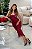 Vestido Midi em Renda Guipir Marsala Maju - Imagem 3