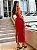 Vestido Midi Vermelho em Crepe Alfaiataria com Laços Mada - Imagem 3