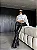 Camisa Cropped Alfaiataria Off White com Sobreposição Quadrada - Imagem 2