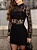 Vestido em Renda e Crepe com Manga Longa Keila - Imagem 2