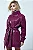 Trench Coat em Couro PU Vinho Carola - Imagem 4