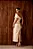Vestido Midi Peplum Nude Mag - Imagem 4