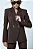 Conjunto Alfaiataria Blazer e Calça Reta Marrom Kate - Imagem 2
