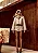 Conjunto em Couro PU Jaqueta Bomber Cropped e Short Cintura Alta - Imagem 7