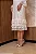 Vestido Mídi Off White em Renda Premium com Aplicação de Guipir Renata - Imagem 5