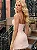 Vestido Curto Alfaiataria Estilo Corset Rosa Blush Babi - Imagem 4