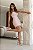 Vestido Curto Alfaiataria Estilo Corset Rosa Blush Babi - Imagem 1