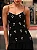 Vestido Midi Rodado Dream em Crepe e Renda com Bordado em Pedrarias - Imagem 2