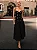 Vestido Midi Rodado Dream em Crepe e Renda com Bordado em Pedrarias - Imagem 1