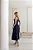 Vestido Midi Azul Marinho em Renda Mada - Imagem 5