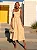 Vestido Midi Amarelo Jardim Vichy - Imagem 1