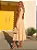 Vestido Midi Amarelo Jardim Vichy - Imagem 3