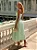 Vestido Midi De Renda Mint Blossom Com Broche - Imagem 4