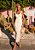 Vestido Femiino Midi Branco Laise Graceful - Imagem 1