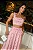 Conjunto Midi Rosa em Viscolinho Bordado Florença - Imagem 3