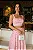 Conjunto Midi Rosa em Viscolinho Bordado Florença - Imagem 2