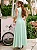 Vestido Mídi em Alfaiataria Premium Menta Candy Ludy - Imagem 3