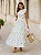 Vestido Mídi em Mix de Malha e Crepe Estampa Floral Isabele - Imagem 1
