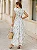 Vestido Mídi em Mix de Malha e Crepe Estampa Floral Isabele - Imagem 3