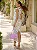 Vestido Mídi Giardino Estampa Floral com Drapeado e Laço Rejane - Imagem 3