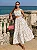 Conjunto Mídi Floral Cropped e Saia Kamila - Imagem 1