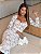Vestido Mídi em Renda Floral Off-White com Forro Nude e Mangas Longas Briane - Imagem 5