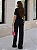 Calça Sarja Wide Leg Preta Jewellery com Bordado Manual de Pedrarias - Imagem 3