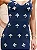 Vestido Mídi em Crepe Azul Marinho com Pedrarias Joana - Imagem 2