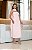 Vestido Midi Capa Rosa Joy - Imagem 2
